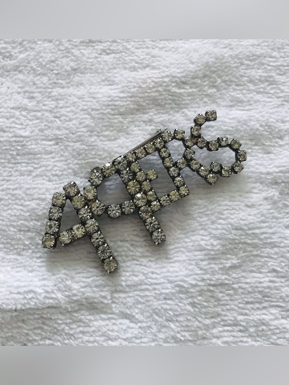 Vintage 49ers 🏈 football team brooch pin jewelry rhinestone